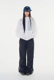 Drop see-through windbreaker jumper
