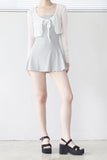Rona flare cardigan + sleeveless one piece set