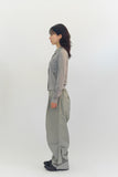 (W) Moss Button Cardigan