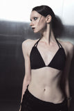 chrome studded bikini TOP