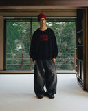 Western Balloon Denim Pants