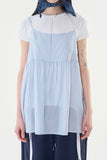 Roni button back bustier top