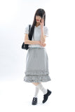 Cressy frill cotton blouse
