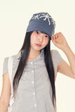 Florin stripe bandana beanie