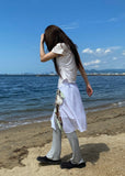 VEIL WRAP SKIRT