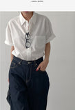 Cube Embo Overfit Short Sleeve Shirt