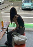 TIE SLEEVELESS