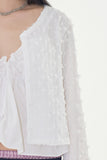 Cloud crop cardigan