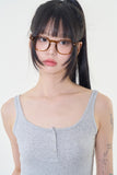 Tanoa button sleeveless top