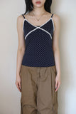 Sydney dot sleeveless