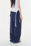 Varen curved incision sweatpants