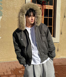 Laurent Raccoon Bomber Padding