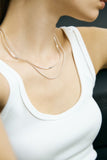 Melrose Double Chain Necklace