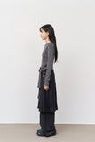 (W) Moka Pleats Skirt Pants