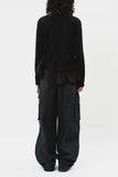 (W) Anna Shirring Top