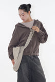 Solid canvas cross bag