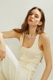 Ocean Wave Chalcedony Necklace