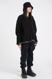 Knit down bucket hat