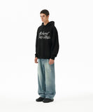 LETTER INK LOGO HOODIE