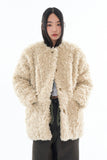 Premium) Delo sharing fur coat
