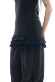 Pliva frill long sleeveless