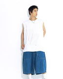 [AG] Fatigue Denim Half Pants