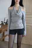 Off Drape Tencel Tee