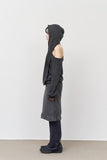 (W) Bless Hooded Layered Top