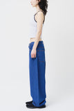 (W) Dot Shirring Sleeveless