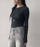 Nars Bustier Layered T-Shirt