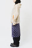 (W) Broad Check Skirt
