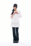Fleur sheer lace blouse