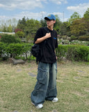 Logan Denim Cargo Pants