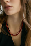 Burning Berry Carnelian Necklace