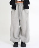 Plain winter jogger sweatpants