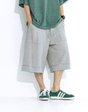 [AG] Open Dart Patch Sweat Half Pants