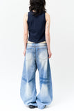(W) Crack Heart Sleeveless