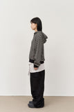 Pars Cropped Striped Zip Up