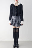 Luna Check Tiered Skirt