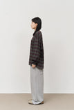 (W) Hole Wide Sweatpants