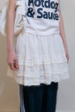 Caeli frill cropped skirt