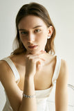 Tilted Heart Earrings