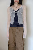 Watery Crop Cardigan