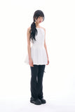 Mui pleated halter-neck one-piece