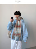Azir Wool Check Muffler