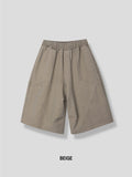 Garments Washed Cut Bermuda Pants