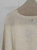 [Premium] Whole Garment Ash One Button Cardigan