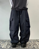 Premium Linen Balloon Cargo Banding Denim