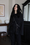 Eyelet Punching Box Tee