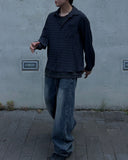 Textured Mono Check Shirt